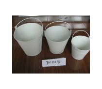 Set of 3 Metal Bucket (JH11213)