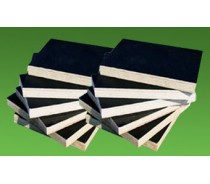 Black Film Faced Plywood-Poplar Core, 21mm Thickness