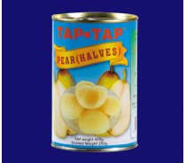 Canned pear in syrup