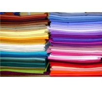 various colors dyed polyester cotton fabric bleached fabric