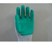 10g latex coated cotton glove with high quality