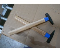 Hammer machinist hammer with wooden handle