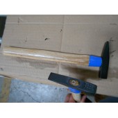 Hammer machinist hammer with wooden handle
