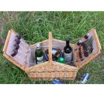 Willow Picnic Basket for 4 Person or 2 Person