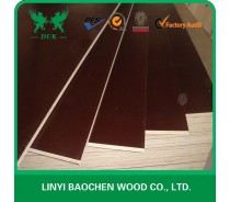 Brown 18mm film faced plywood