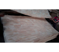 rubber wood veneer