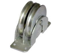 YJ203 MOUNTED DOUBLE PULLEY