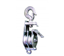 WST120 RIGGING BLOCK DOUBLE WITH HOOK