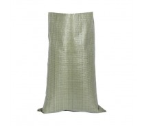 pp woven construction waste bag green color