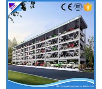 Multi level car lifting parking solution