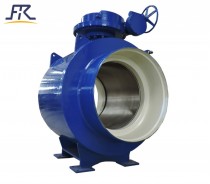 Worm Fully welded ball valve,weld ball valve