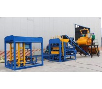 QT4-15 Automatic Concrete Block Brick Making Machine