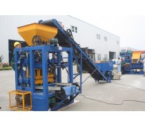 QT4-24 Semi-Automatic Block Brick Making Machine