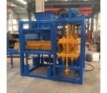 QT4-25 simple auotomatic concret brick block machine