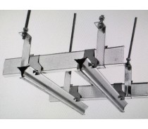 Galvanized steel triangle keel / Clip in profile