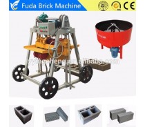 QT40-3B Mobile Hollow Block Machine