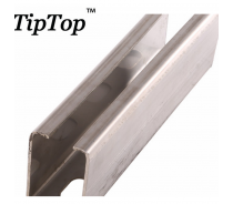 Steel channel for gypsum board