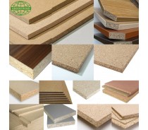 white melamine coated particle board/laminated chipboard