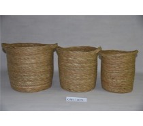 All Shape of Straw Basket (Set of Three)