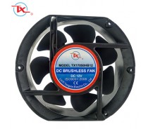 dc high spend good quality 17050 dc fan 170x170x50mm oval