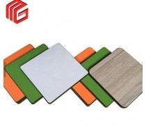 HPL Solid color compact laminate sheet for table top