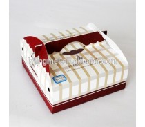 Custom printing cheap price cake paper box