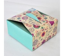 printing OEM coated paper cheap cake boxes