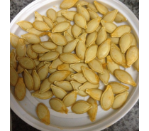 Light yellow color pumpkin seeds
