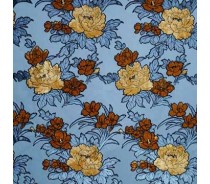 Jacquard fabric, made of polyester and viscose
