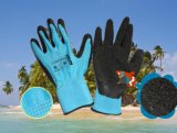 13 Gauge Polyester Latex Nylon Wrinkle Glove (NL21301)