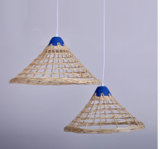 Willow Lampshade with Ceramic Cover