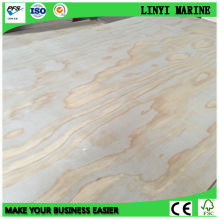 Pine Face and Back BB/CC Grade Poplar Core Plywood