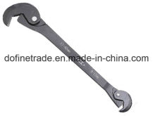 55# High Carbon Steel Black Universal Professional Wrench for All Purpose