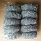 Galvanized Wire Mesh Scrubber for Brush Dishes and Pots Brushing