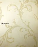 Flower Design PVC Wall Paper for Decoration