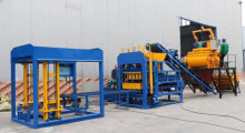 Fully Automatic High Capacity Concrete Brick Making Machine