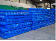 Blue PE Tarps Roll