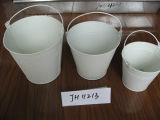 Set of 3 Metal Bucket (JH11213)