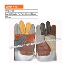 K-10 Full Cow Leather Full Palm Working Gloves