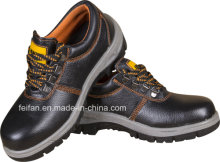 Ehs Genuine Leather PU Sole Safety Shoe/ Work Footwear for Heavy Industry