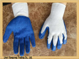 Widely Used Rubber Coated Cotton Glove Repair/Construction Glove (XR-A02)
