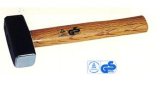 German Type Stoning Hammer with Wooden Handle