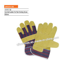 K-06 Full Cow Leather Full Palm Working Gloves
