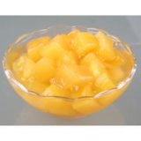 Canned Yellow Peach Dice