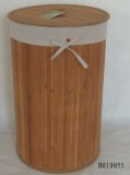 Foldable Bamboo Laundry Basket  (BH10051)