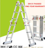 Linyi Omxai En131 Passed Multifunction Aluminium Folding Ladder