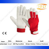2016 The New Style! ! ! 2016 The New Style! ! ! Red Driver Pig Grain Leather Working Gloves