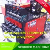 China Manufacturer 8 Wires 4 Balls Stainless Steel Spiral Scourer Making Machine, Scrubber Making Ma