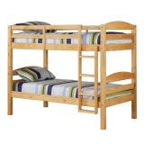Wooden Bunk Bed with Storages and Drawers