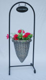 Garden Hanging Willow/Wicker Basket for Flower